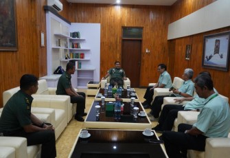 Audiensi Manajemen PT Sinar Tambang Arthalestari dengan Danrem 071/Wijayakusuma Jalin Silaturahmi dan Kuatkan Sinergitas Komponen Wilayah
