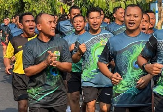 Teriakan Pembakar Semangat dari Sang Komandan 