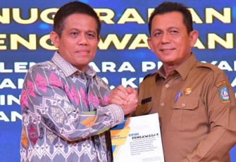 Penganugerahan Opini Pengawasan Dari Ombudsman RI Perwakilan Kepri