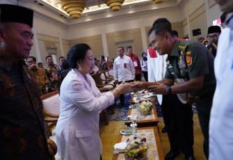 Kasum TNI saat Hadiri Sosialisasi Buku Teks Utama Pancasila