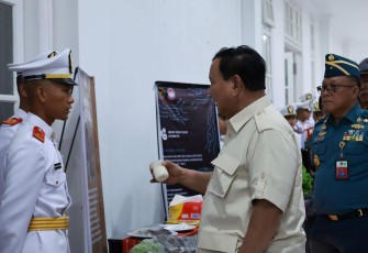 Menhan Prabowo Apresiasi Karya Kadet Mulai dari Makanan sampai Pupuk