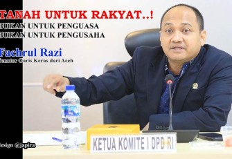 Senator Fachrul Razi yang juga Ketua Komite I DPD RI