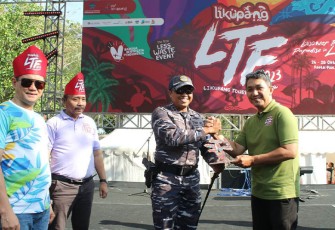 Komandan Lanudal Manado saat Hadiri Penutupan LTF 2023