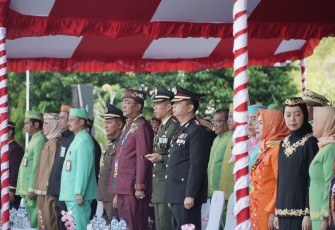 Dandim 1016/Palangka Raya Hadiri Upacara Peringatan Hari Lahir Pancasila 