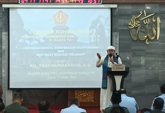 Mabes TNI Gelar Peringatan Maulid Nabi Muhammad SAW 1445 H