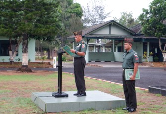 Kodim 0801/Pacitan Gelar Upacara Bendera