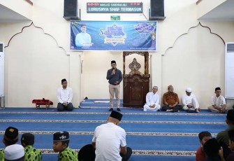 Kepala Pusat Harmonisasi Kebijakan dan Manajemen Kinerja Endry Abzan saat sambutan.