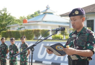 Personel Wing Udara 1 Laksanakan Upacara Peringatan Hari Sumpah Pemuda
