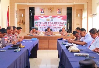 Polres Bintan Akan Melaksanakan Operasi Ketupat Seligi 2023