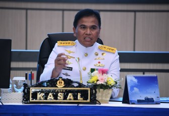 Kepala Staf Angkatan Laut (Kasal) Laksamana TNI Dr Muhammad Ali 