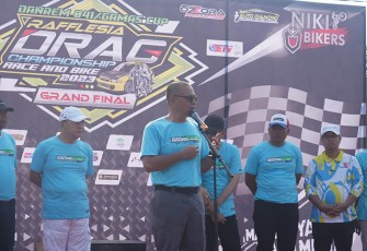 Korem 041/Gamas saat Adakan Danrem 041/Gamas Cup Rafflesia Drag Championship Race And Bike 2023 bertempat di Pantai Panjang Jl. Parawisata Kota Bengkulu, Sabtu ( 05/08/2023 )