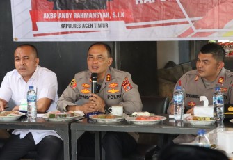 Jumat Curhat Polres Aceh Timur