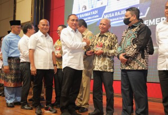 Bupati Asahan Ikuti Kick Off Meeting Opini WTP LKPD Pemprov Sumut dan Pemkab/Pemkot Se-Sumatera Utara