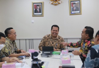 Bupati Blora Arief Rohman saat berkunjung ke sejumlah Kementerian di Jakarta.