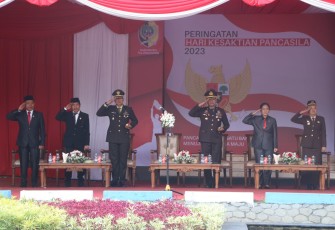 Dandim Tulungagung Ikuti Prosesi Upacara Peringatan Hari Kesaktian Pancasila 