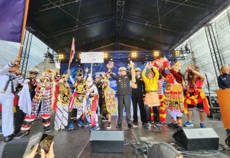 KRI Bima Suci pada Event Tall Ship Race 2023