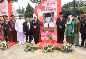 Wadan Kodiklatal Hadiri Upacara Peringatan Hari Pahlawan ke-78 