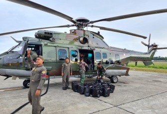 Pendistribusian Bansos Untuk Warga Terdampak Gagal Panen di Papua