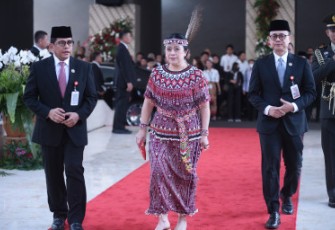 Ketua DPR RI Puan Maharani di Gedung Nusantara, Kompleks Parlemen, Senayan, Jakarta, Rabu (16/8/2023). Puan di Gedung Nusantara, Kompleks Parlemen, Senayan, Jakarta, Rabu (16/8/2023).