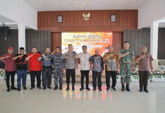 Bupati dan Wakil Bupati  Asahan Ikuti Sosialisasi 4 Pilar