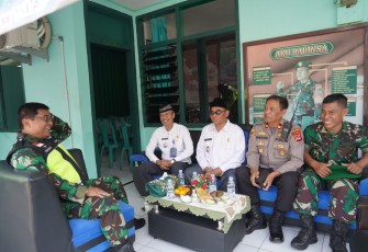 Brigjen TNI Tatang Subarna saat Kembali Lakukan Monitoring Wilayah