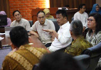 Kepala BP Batam, Muhammad Rudi, saat menerima kunjungan calon investor asing