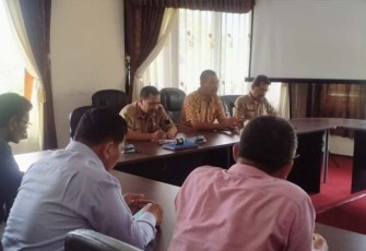 Komisi A DPRD Kabupaten Madiun Saat di gedung DPRD Trenggalek