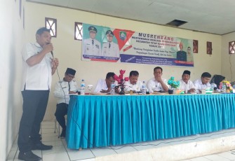 Musrenbang Tahun 2023 Kecamatan Tetap, Kabupaten Kaur Provinsi Bengkulu