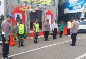 Kodim 0801/Pacitan Bersama Polres Perketat Pengamanan.