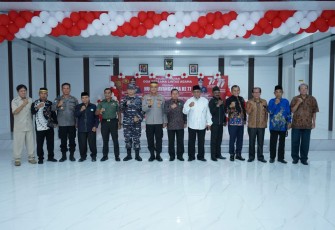 Bupati Ikuti Doa Bersama Lintas Agama Secara Virtual di Mapolres Asahan