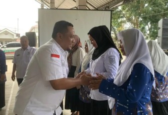 Camat Kota Kisaran Timur Hadiri Sosialisasi Budaya Baca dan Literasi Sekaligus Pelantikan Pengurus GPMB Kelurahan Se-Kecamatan Kota Kisaran Timur