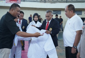 Wakil Bupati Asahan Hadiri Kejuaraan Karate INKANAS Se- Sumatera Pantai Timur 