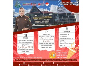 Sambut HBA Ke-63, Kejari Tapsel Gelar Lomba Karya Tulis Ilmiah