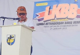 Kepala Dinas Pendidikan Kabupaten Bintan Tamsir