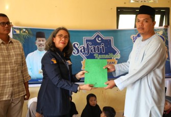 BP Batam saat Salurkan Bantuan ke Panti Asuhan Restu Ilahi 
