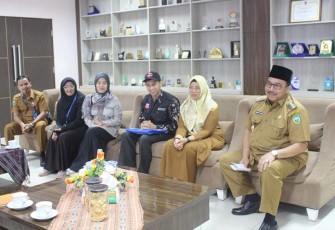 Bupati Pasaman saat Jalani Coklit Pemilu 2024