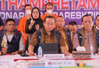 Kasatgas Penanggulangan Penyalahgunaan dan Peredaran Gelap Narkoba Irjen Asep Edi Suheri  