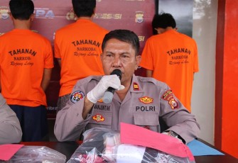 Polres Rejang Lebong Melakukan Konferensi Pers 