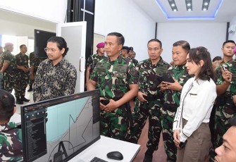 Dankodiklatal Resmikan Penggunaan Tactical Training System