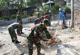 Kodim 0802/Ponorogo Lakukan Baksos dan Kerja Bakti Rutin di Tempat Ibadah