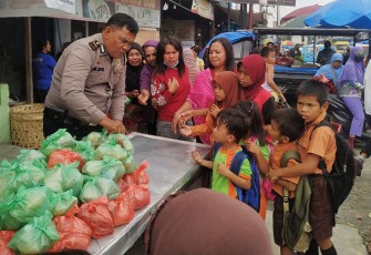 Polsek Sunggal Laksanakan Jumat Barokah