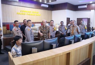 Tim Asistensi Polda Sumbar Tinjau Kesiapsiagaan Personel 