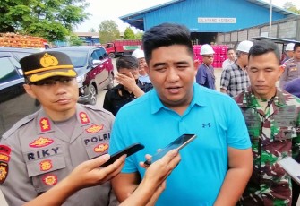 Bupati Bintan, Roby Kurniawan S.P.W.K., saat sidak
