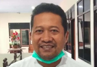 Amin Tohari, Ketua Bapemperda DPRD Kabupaten Trenggalek, saat dikonfirmasi di Gedung DPRD Kabupaten Trenggalek