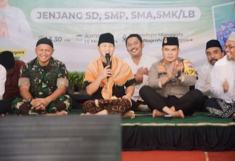 Dandim dan Forkopimda Meriahkan Pembukaan Pondok Ramadhan 1445 H di Trenggalek
