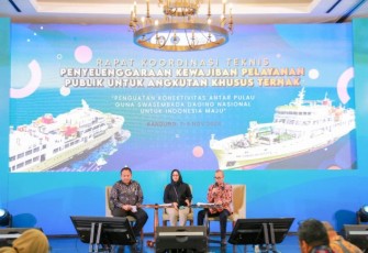 Rakor kapal ternak Kemenhub di Bandung