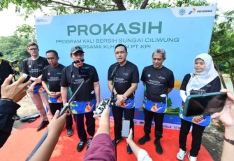 Program Kali Bersih Pertamina bersama Kementerian Lingkungan Hidup di Bogor 