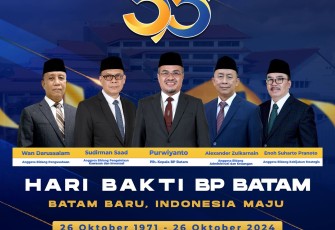 Peringatan Hari Bakti ke-53 BP Batam