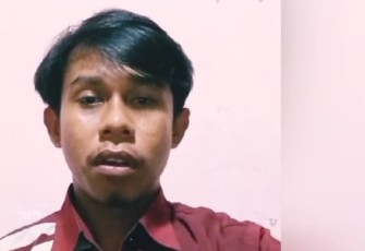 Edo Mootuna/Ketua Pemuda Pelajar Mahasiswa Jayapura