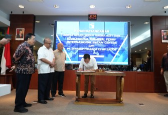 Berita Acara Serah Terima Aset dan Pengelolaan PT. Synergy Tharada kepada BP Batam, tidak dihadiri oleh  mitra yang bersangkutan yakni PT. Synergy Tharada, Kamis siang (1/8/2024)